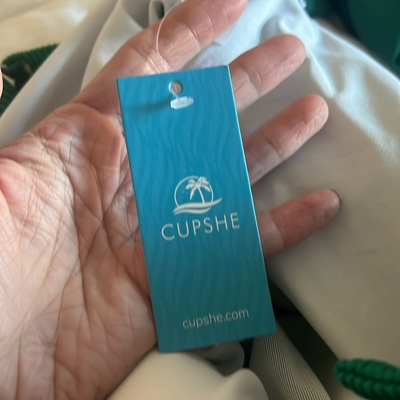 Women's Ribbed Zipper Front Scoop Neck Available in Plus One Piece Swimsuit - Picture 5 of 5